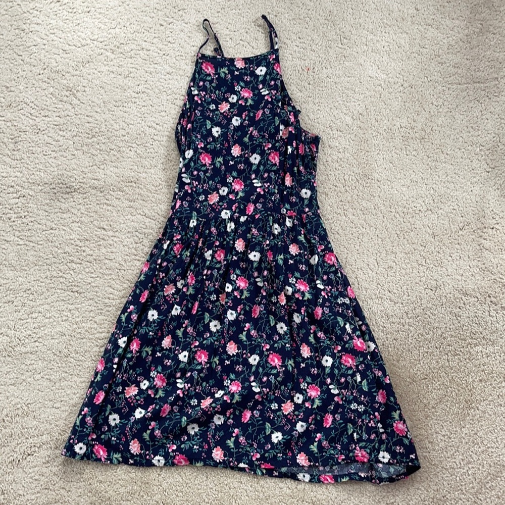 Black Floral Dress